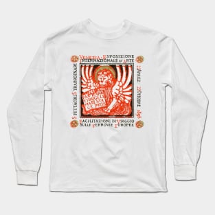 1895 International Art Fair, Venice Italy Long Sleeve T-Shirt